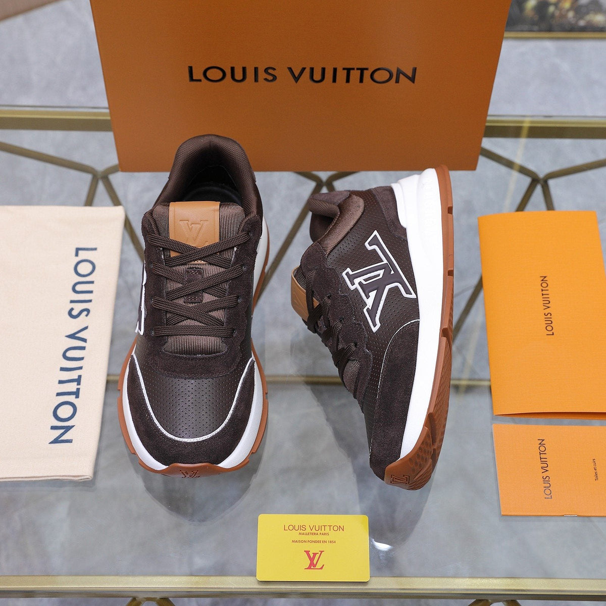Louis Vuitton Gum-Sole Low-Top Sneakers — side