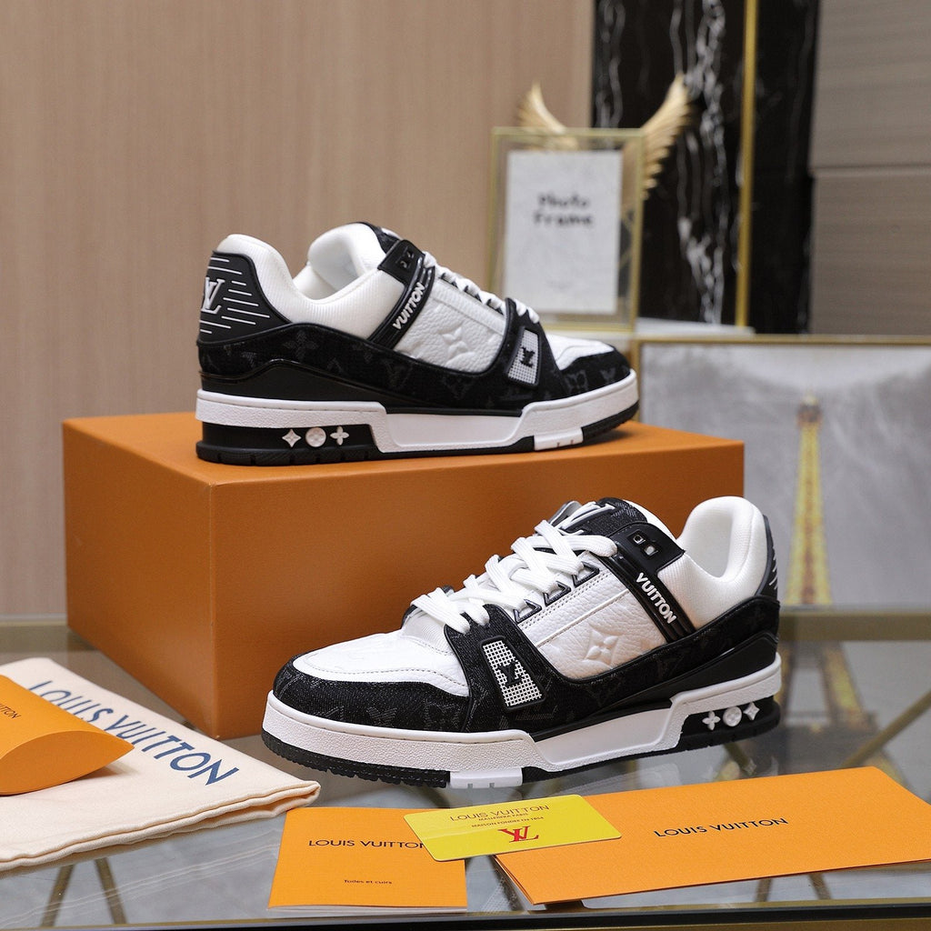 Louis Vuitton Monogram Low-Top Sneakers — side