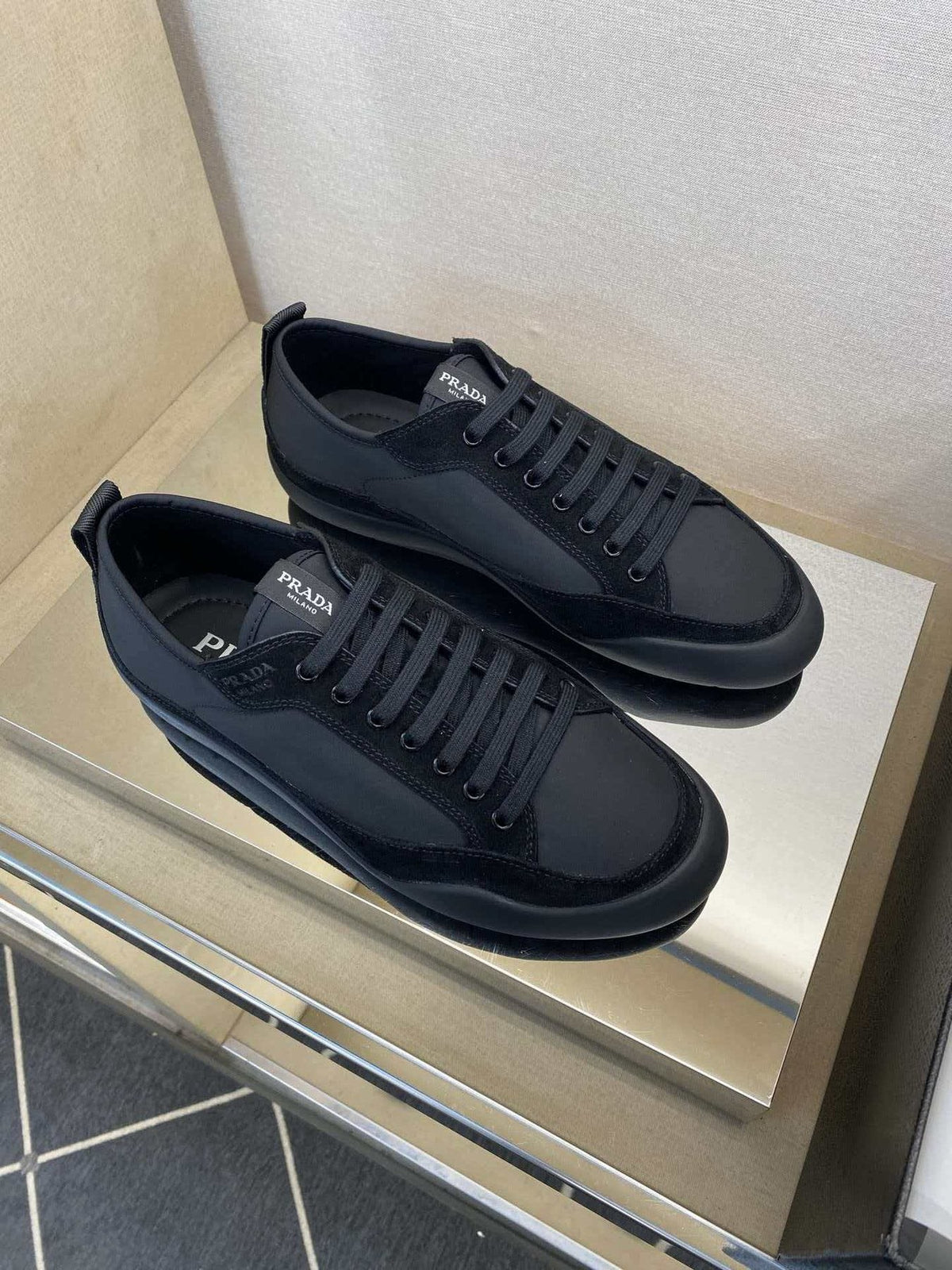 Prada Men’s Low-Top Sneakers — side