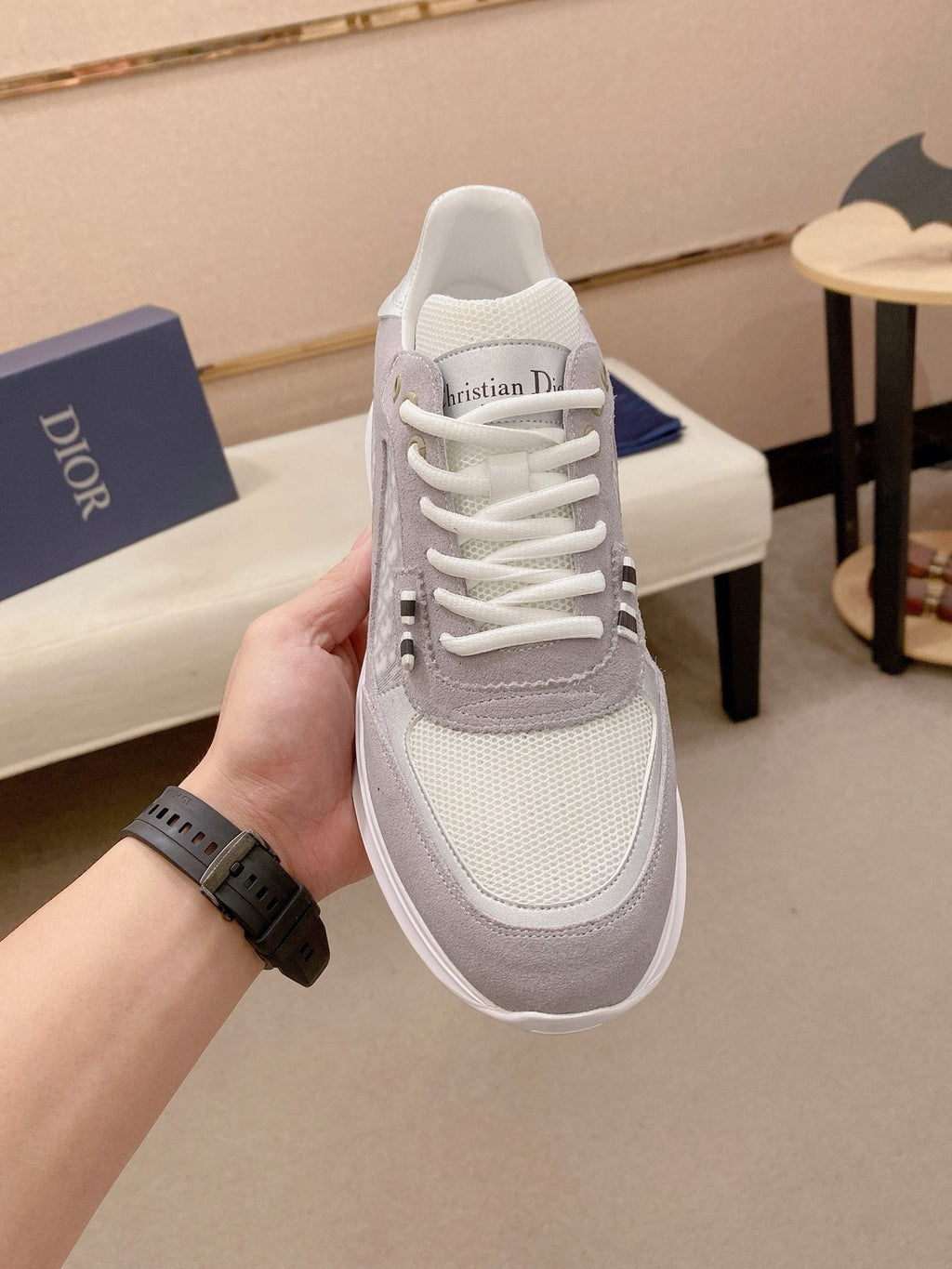 Dior B30 Low-Top Sneakers — front