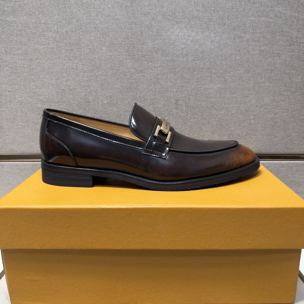 Louis Vuitton Polished Hardware Loafers — front